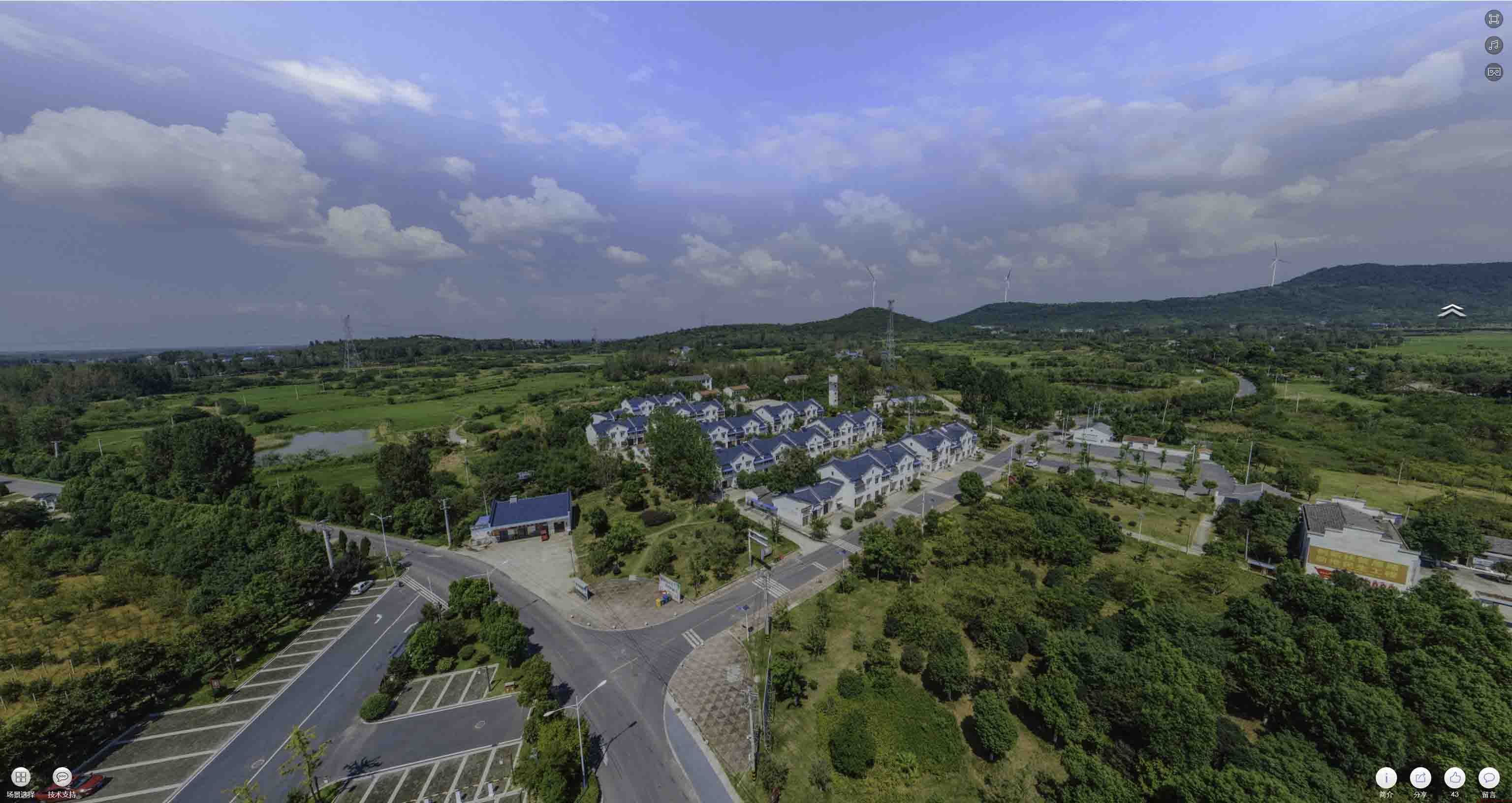 黄圃镇360全景拍摄：记录生活每一刻的完整视角——在手绘地图中的创意应用